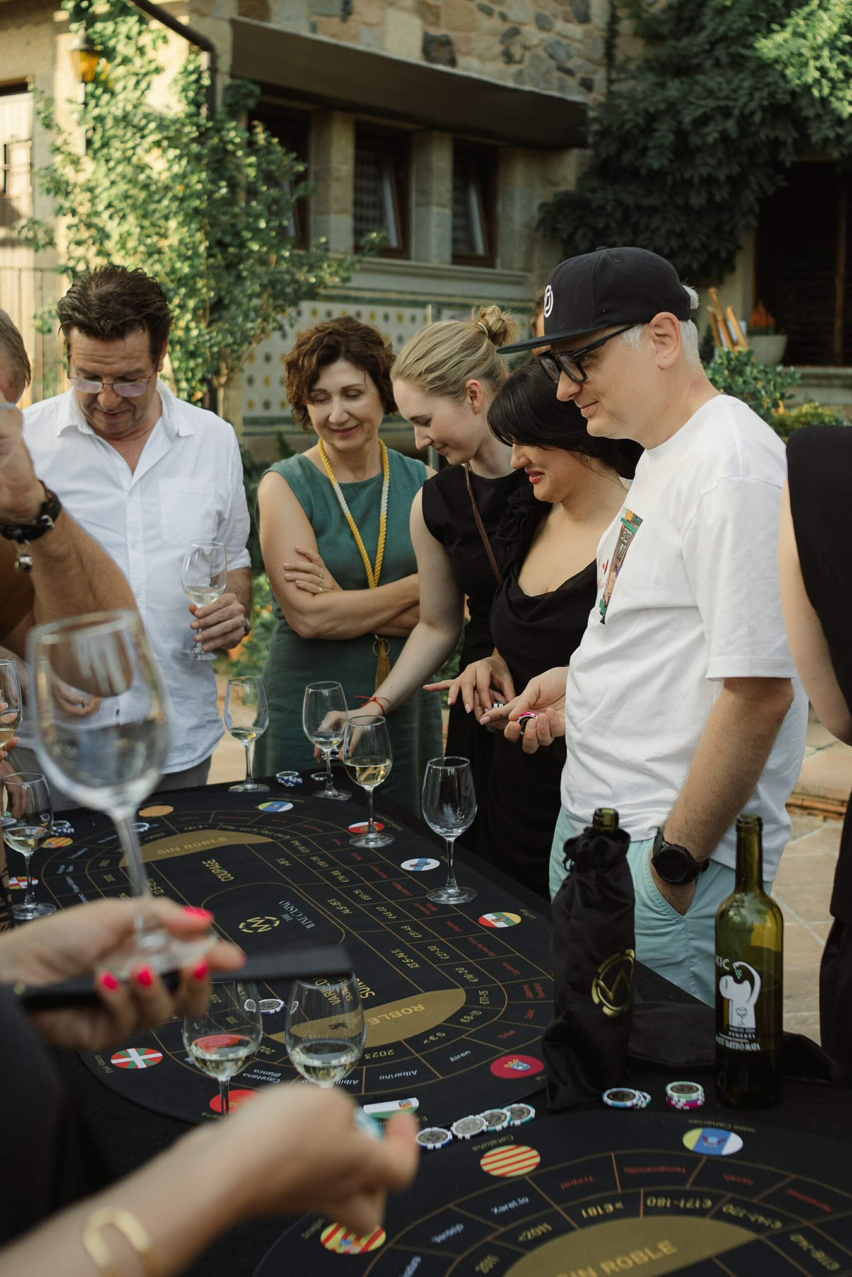 wine casino at Villa Santa Rosa